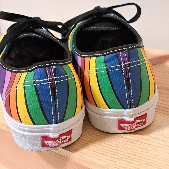 Vans Authentic Refract Black/True White/Multi Size US Men's 10 - Picture 9 of 12